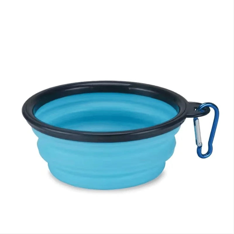 Portable Collapsible Pet Bowl 🥣 | Travel Silicone Food & Water Bowl