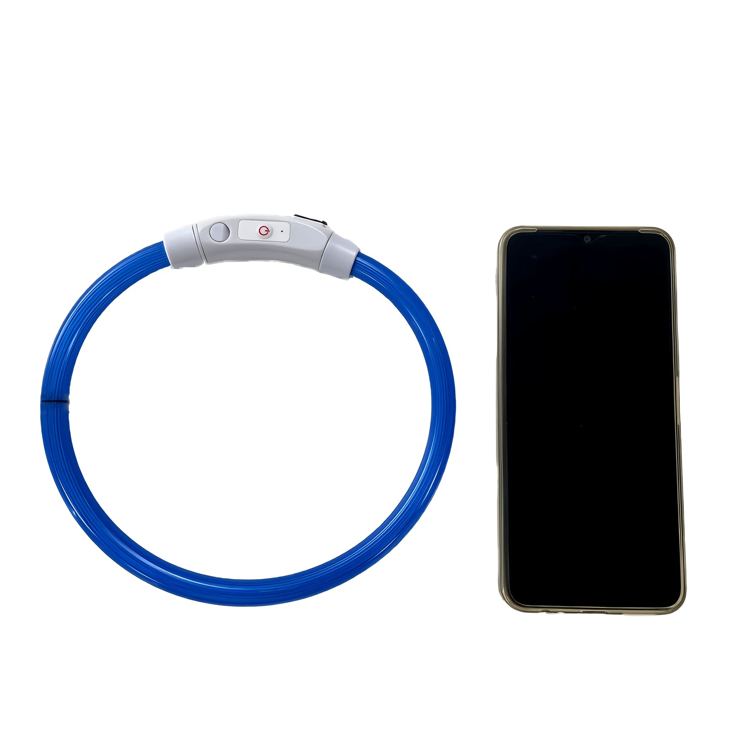 Glow-in-the-Dark LED Dog Collar 💡 | USB Rechargeable & Anti-Lost