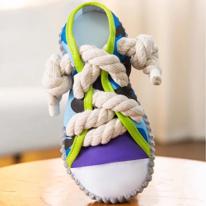 Durable Dog Chew Toy 🦴 | Teeth-Cleaning Rope Toy