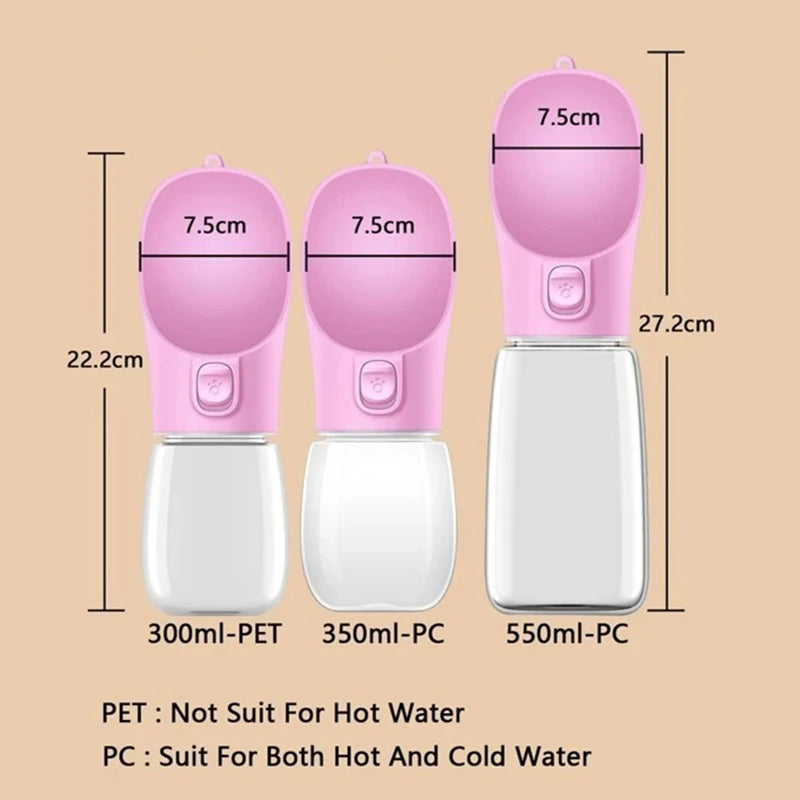 Portable Dog Water Bottle 💧 | Leak-Proof Travel Drinking Bottle
