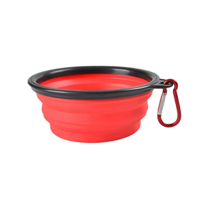 Portable Collapsible Pet Bowl 🥣 | Travel Silicone Food & Water Bowl