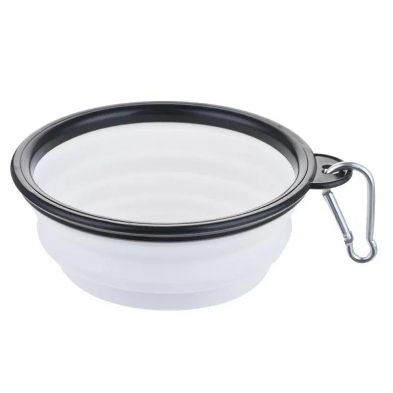 Portable Collapsible Pet Bowl 🥣 | Travel Silicone Food & Water Bowl