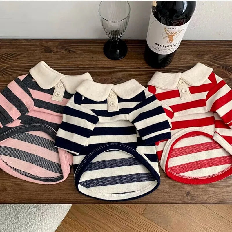 Cute Dog Polo Shirt 👕 | Soft & Breathable Pet Outfit