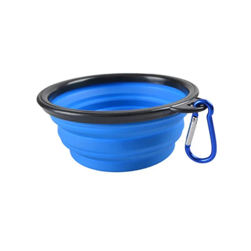 Portable Collapsible Pet Bowl 🥣 | Travel Silicone Food & Water Bowl