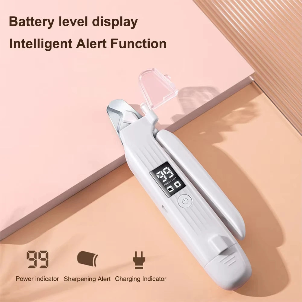 2-in-1 Electric Pet Nail Grinder ✂️ | LED Light & Quiet Motor