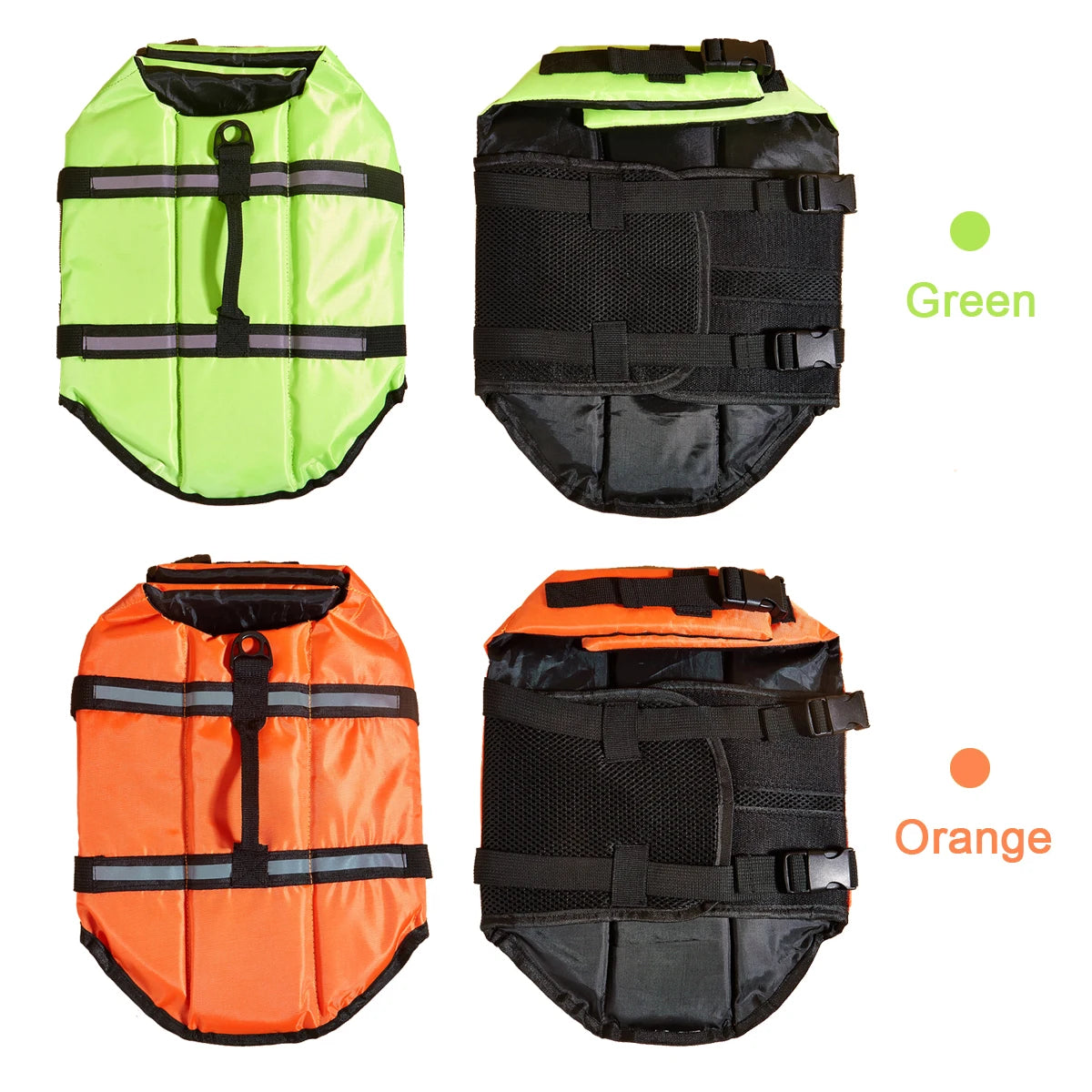 Pro Dog Life Jacket 🦺 | Reflective Adjustable Swimming Vest