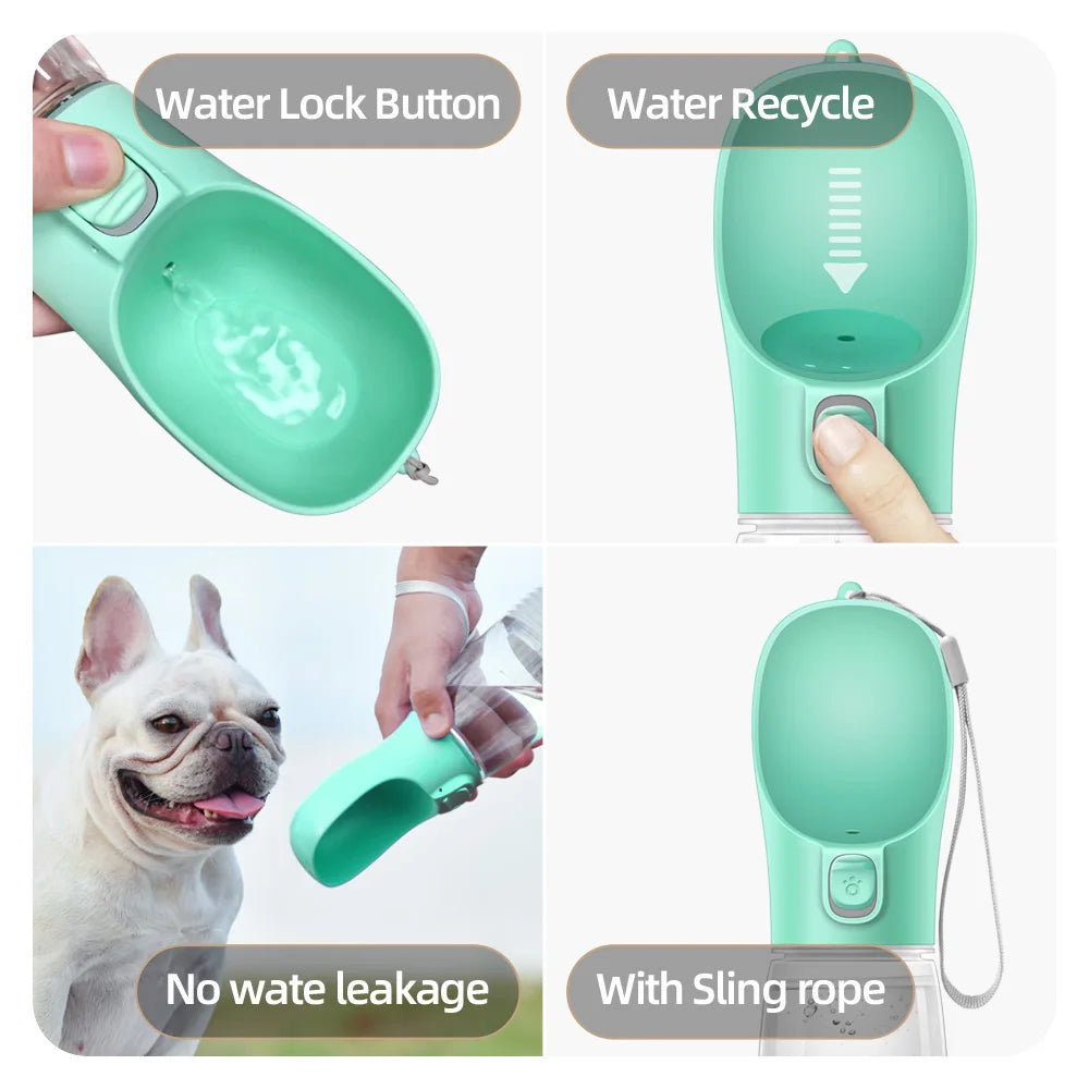 Portable Dog Water Bottle 💧 | Leak-Proof Travel Drinking Bottle