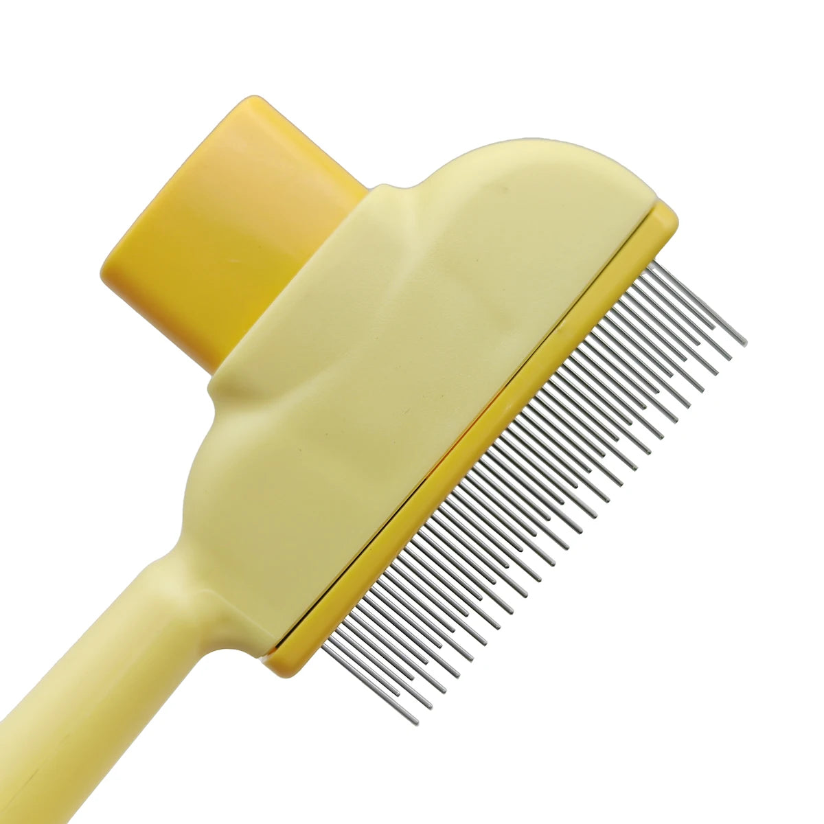 Self-Cleaning Slicker Brush 🪮 | Easy Deshedding Pet Grooming