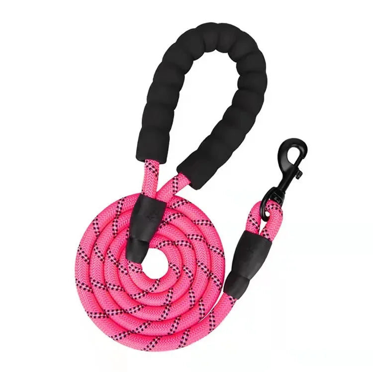 Heavy-Duty Reflective Dog Leash 🐕 | Strong Rope for All Dog Sizes