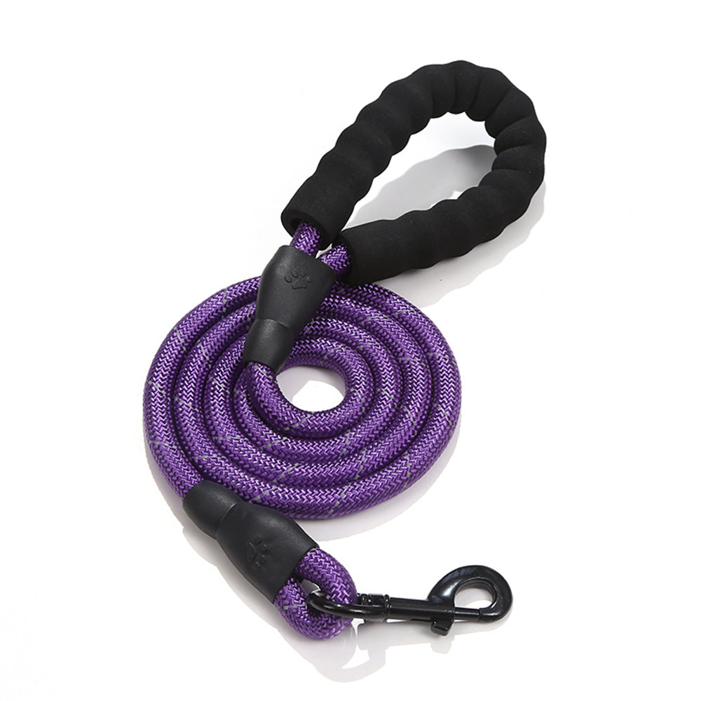 Heavy-Duty Reflective Dog Leash 🐕 | Strong Rope for All Dog Sizes
