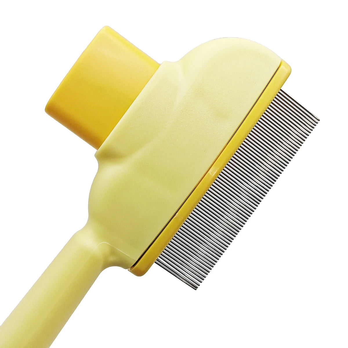 Self-Cleaning Slicker Brush 🪮 | Easy Deshedding Pet Grooming