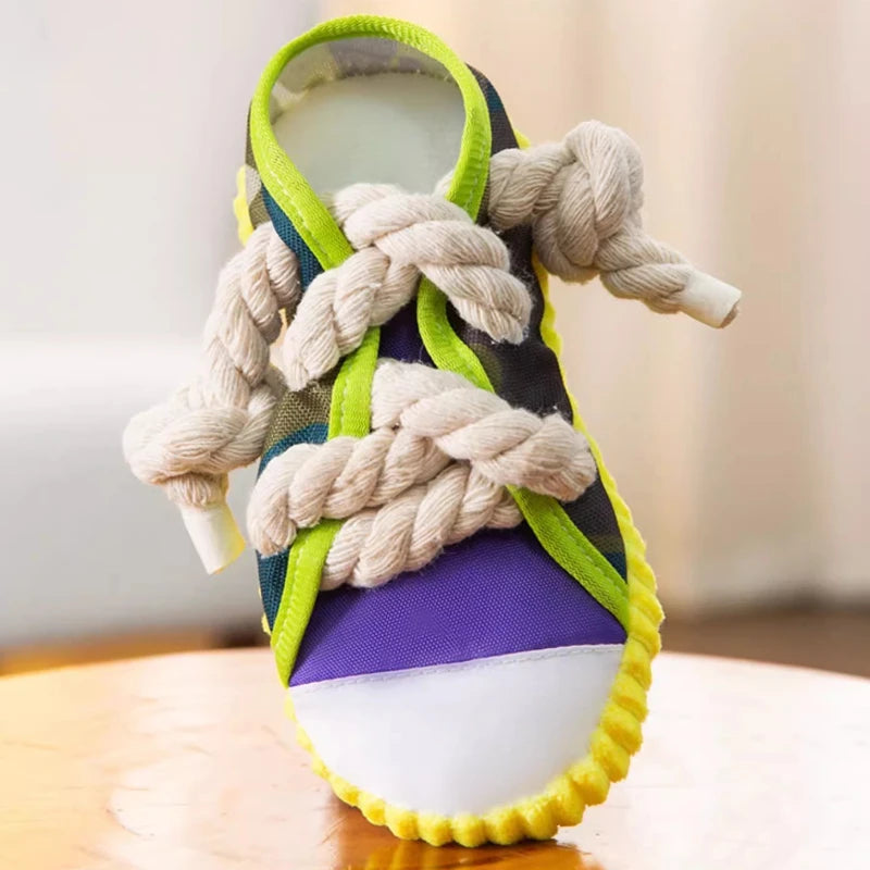 Durable Dog Chew Toy 🦴 | Teeth-Cleaning Rope Toy