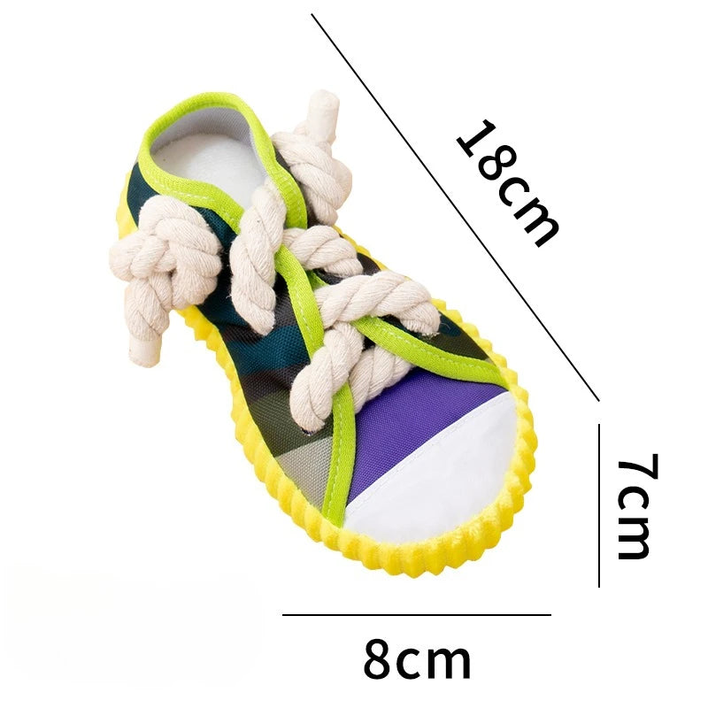 Durable Dog Chew Toy 🦴 | Teeth-Cleaning Rope Toy