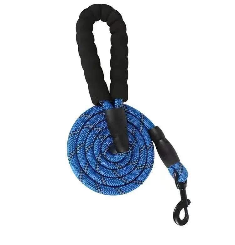 Heavy-Duty Reflective Dog Leash 🐕 | Strong Rope for All Dog Sizes