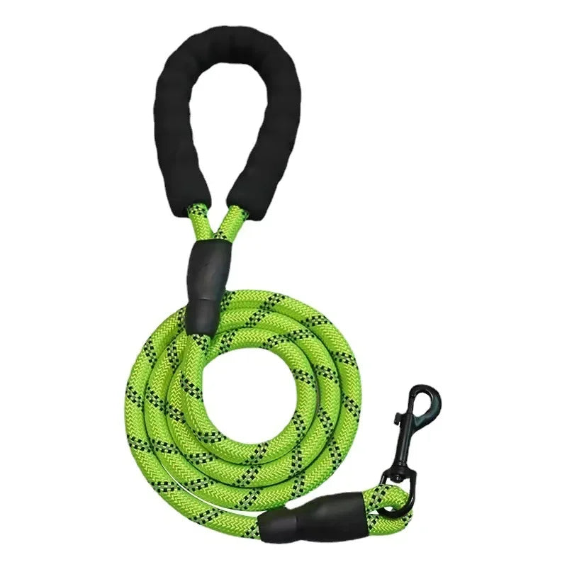 Heavy-Duty Reflective Dog Leash 🐕 | Strong Rope for All Dog Sizes