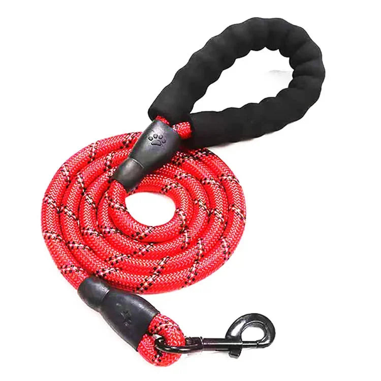Heavy-Duty Reflective Dog Leash 🐕 | Strong Rope for All Dog Sizes