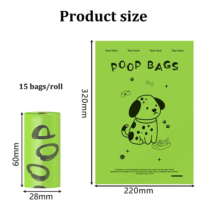 Lavender-Scented Dog Poop Bags 💩 | Biodegradable with Dispenser