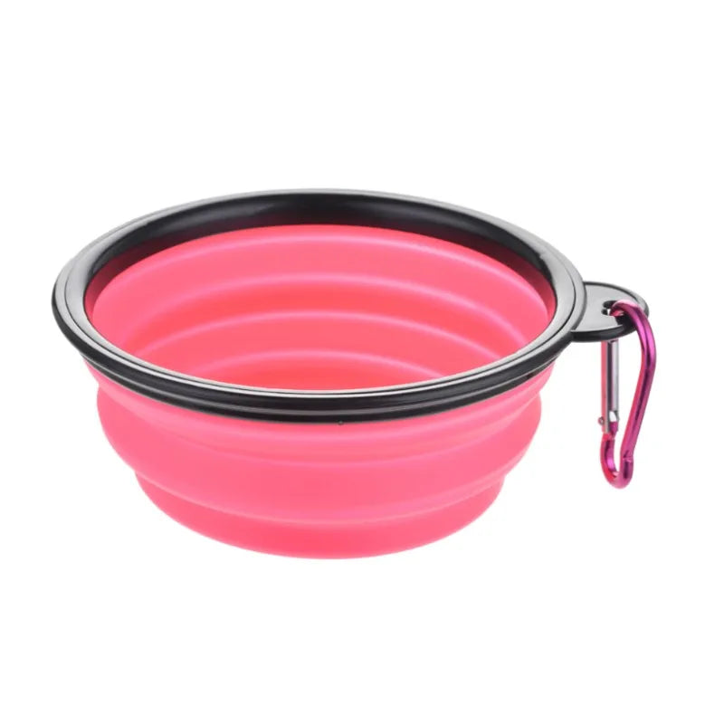 Portable Collapsible Pet Bowl 🥣 | Travel Silicone Food & Water Bowl