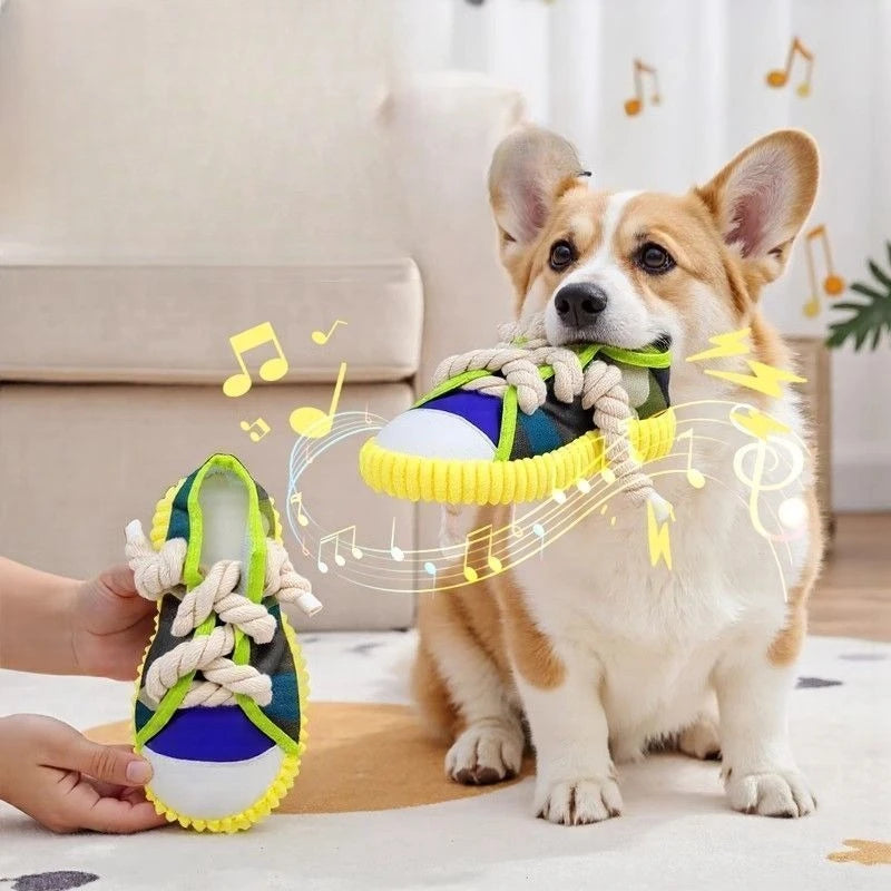 Durable Dog Chew Toy 🦴 | Teeth-Cleaning Rope Toy