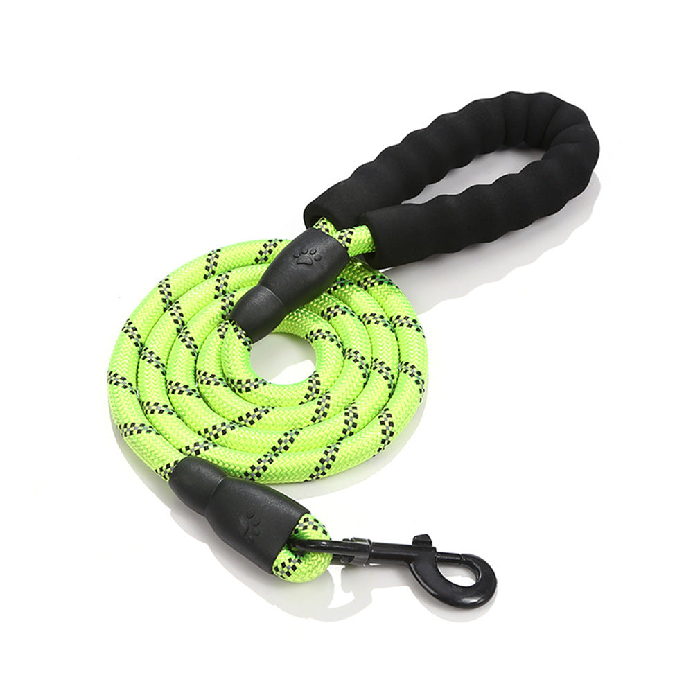 Heavy-Duty Reflective Dog Leash 🐕 | Strong Rope for All Dog Sizes