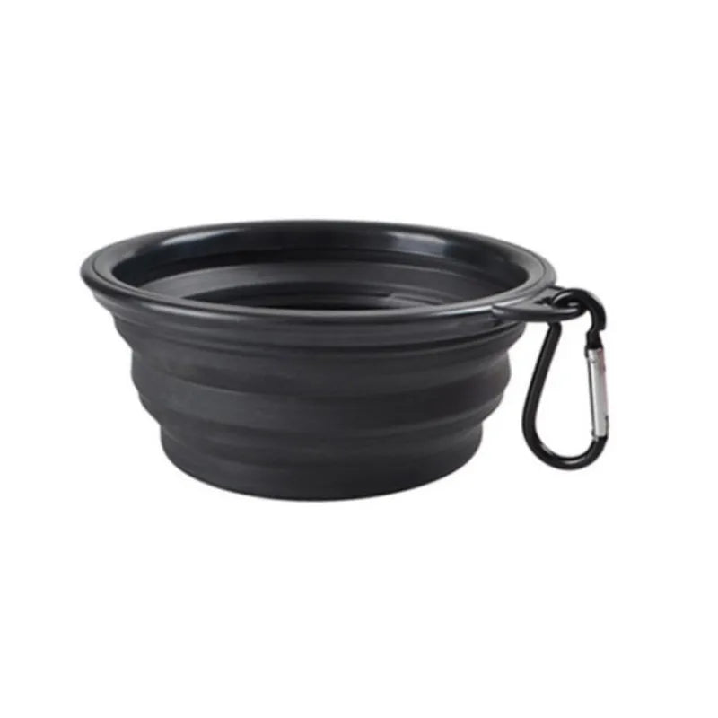 Portable Collapsible Pet Bowl 🥣 | Travel Silicone Food & Water Bowl